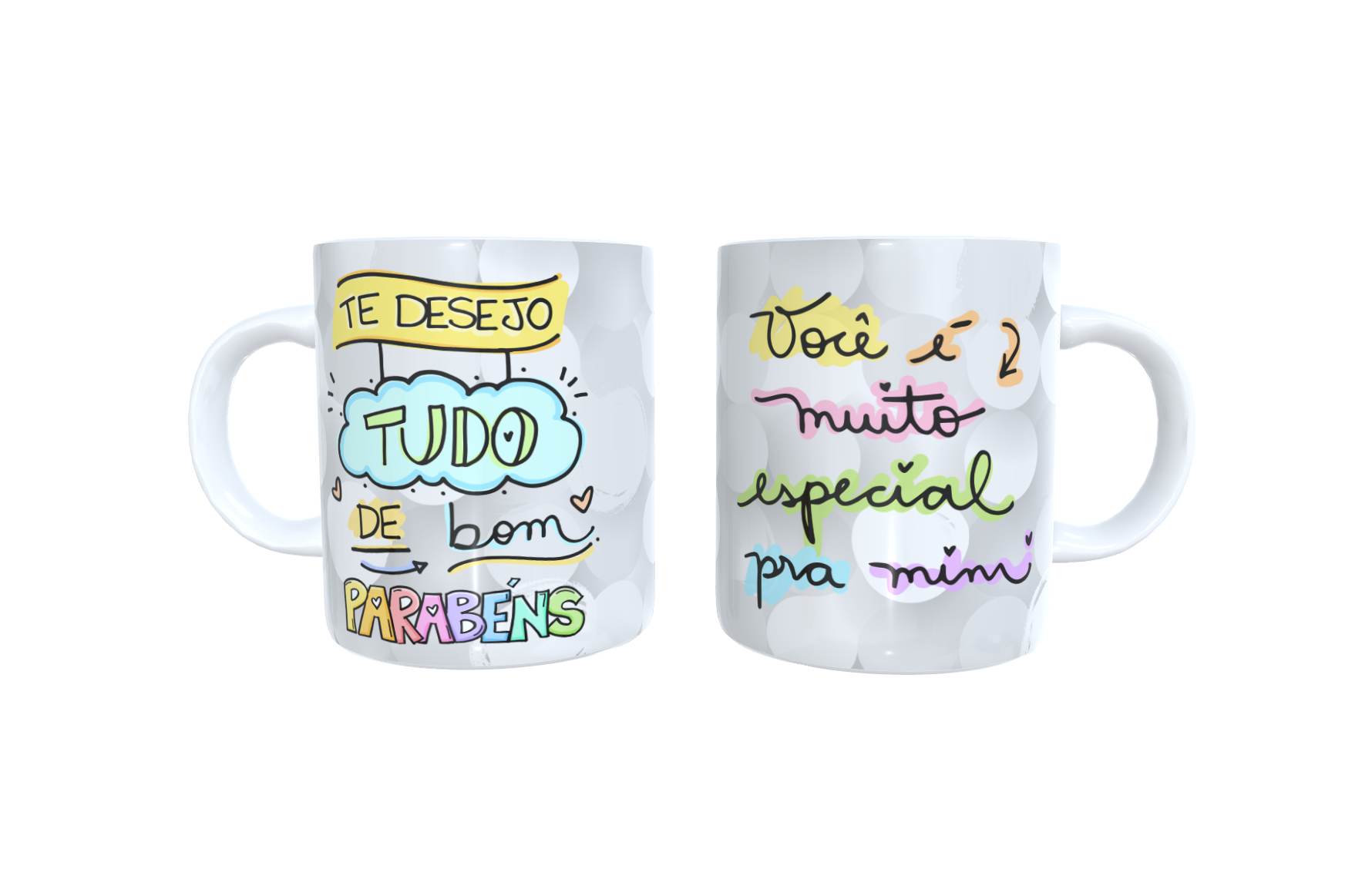 Caneca Te desejo tudo bem bom