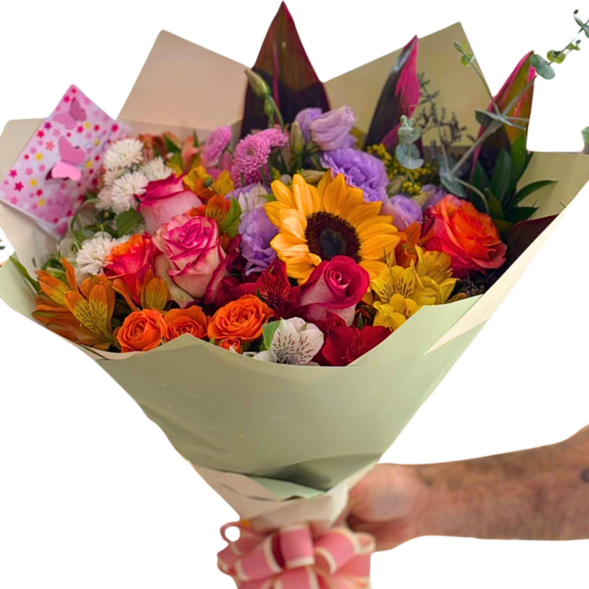 Buqu de Flores Mistas Mdio
