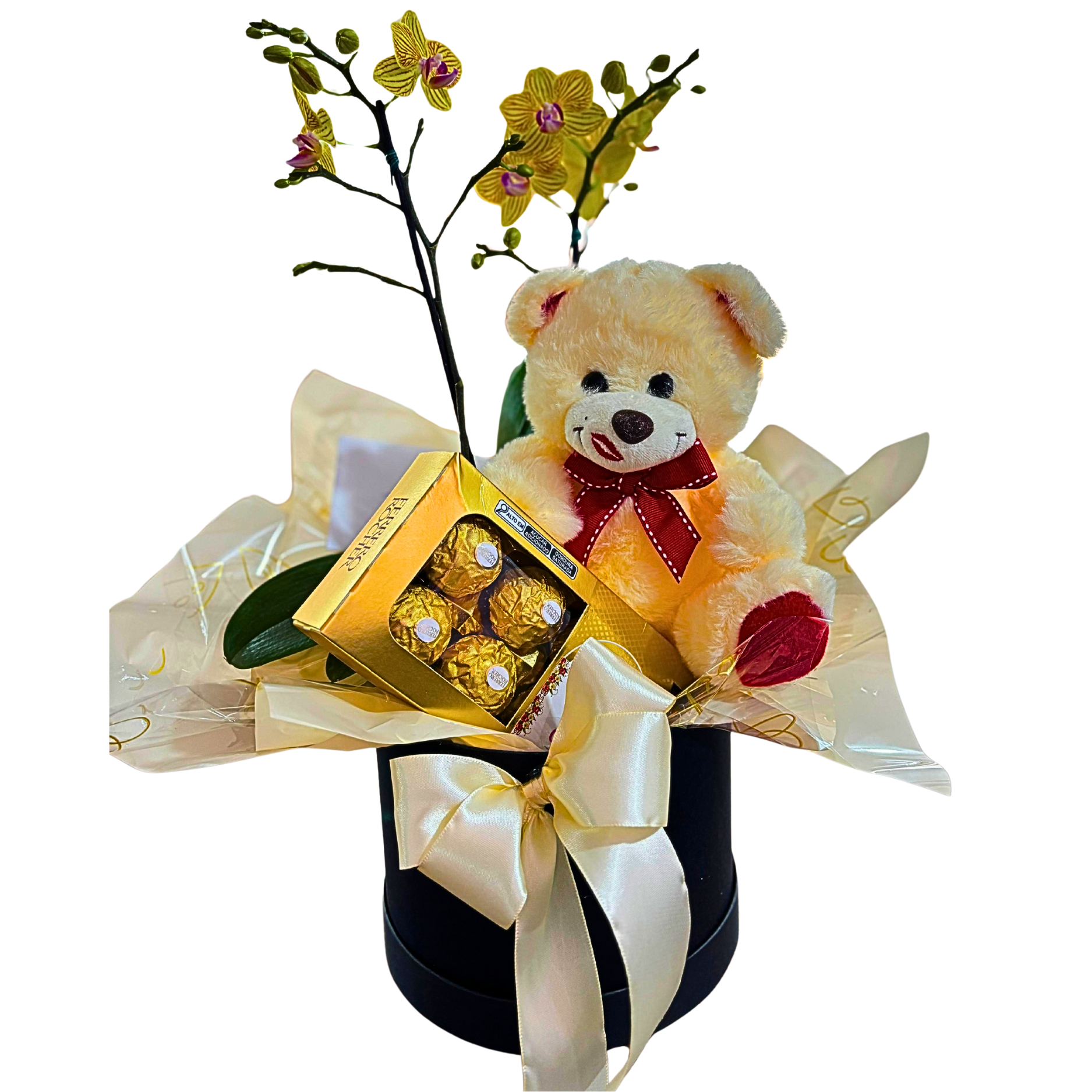 Box Mini Orqudea e Ursinho