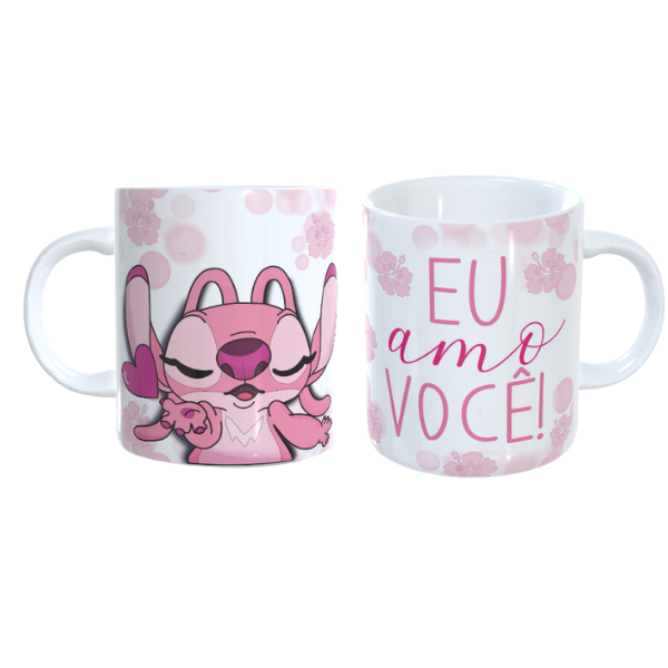 Caneca Angel EU AMO VOC