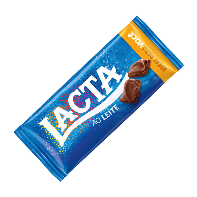 CHOCOLATE BARRA LACTA TAB 80g AO LEITE