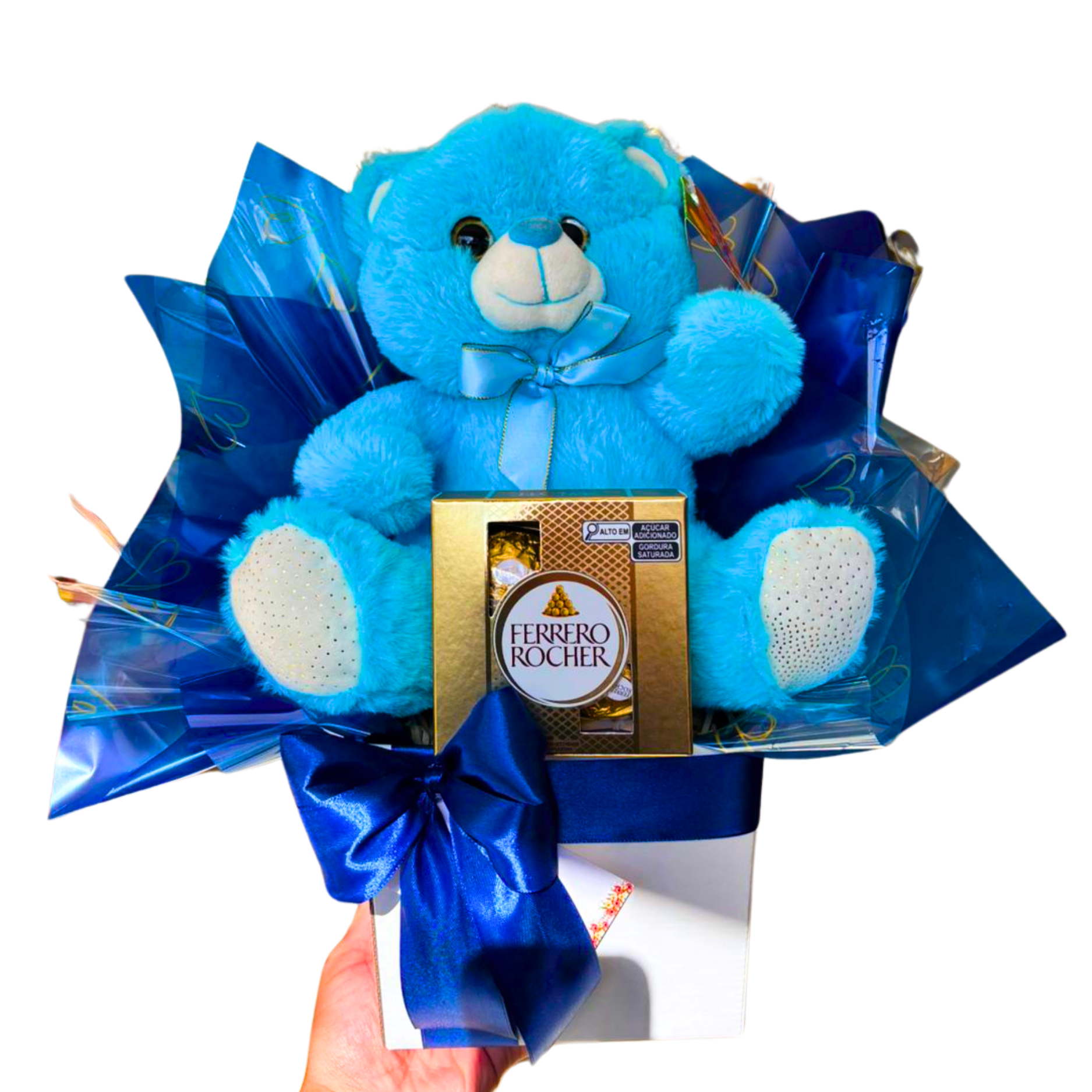 Box quadrado Fofura Azul