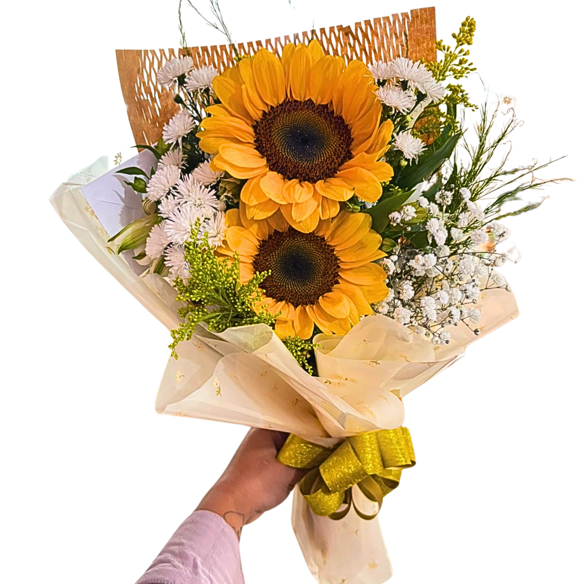 Buqu� com  2 Girass�is